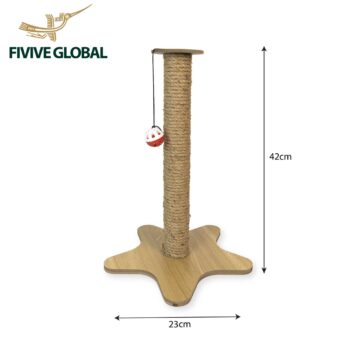 Wholesale Starfish Cat Scratcher Post - Cat Wall Scratcher, Cat Scratcher Board, Manufacturing in Vietnam