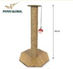 8-sided base scratching post (42×23 cm)