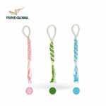Loop Handle Cotton Tug Toy for Dogs