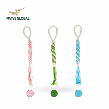 Loop Handle Cotton Tug Toy for Dogs
