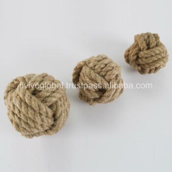Hemp Ball Dog Toys